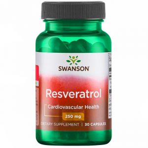 SWANSON RESWERATROL resveratrol 250mg ANTYUTLENIACZ